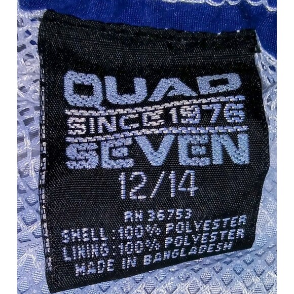 Boys Swim Trunks Lined Swim Shorts Boy's Size Large 12 / 14 Blue & Sharks, New - Picture 7 of 10